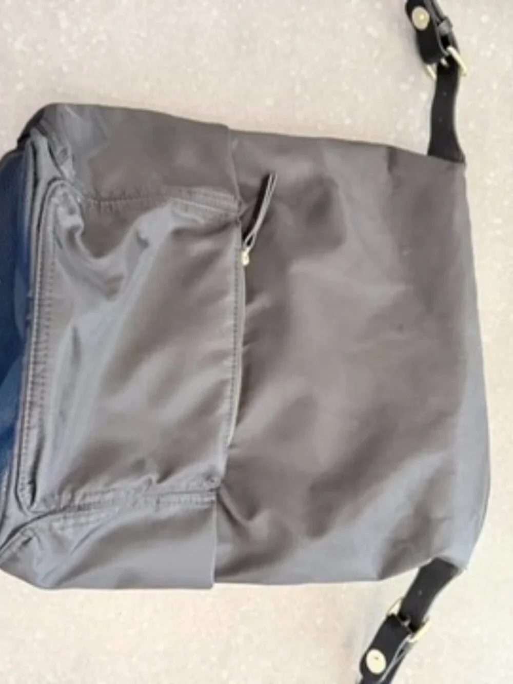 Tommy Bahama Black Nylon & Faux Leather Backpack – Everyday Travel Bag